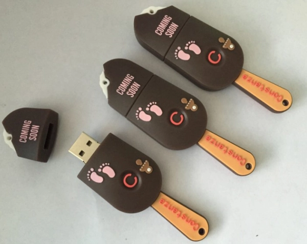 Memoria USB en PVC 2D diseño Paleta