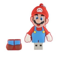 Memoria USB en PVC 2D diseño Mario Bros