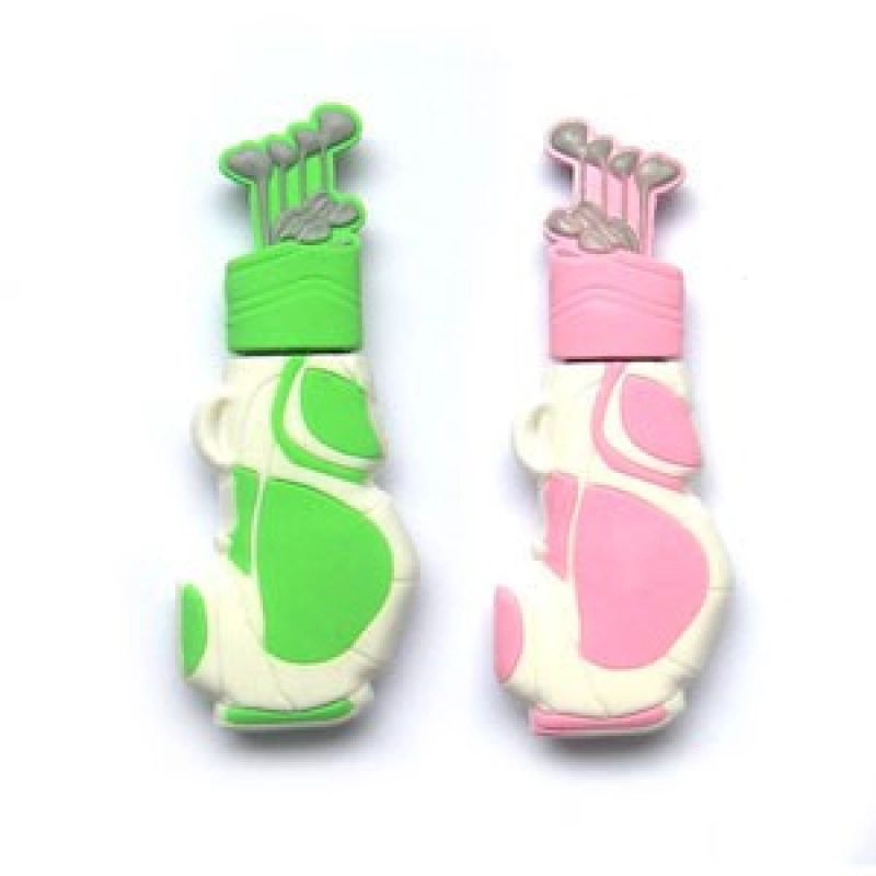 Memoria USB en PVC 2D diseño Saco de Golf