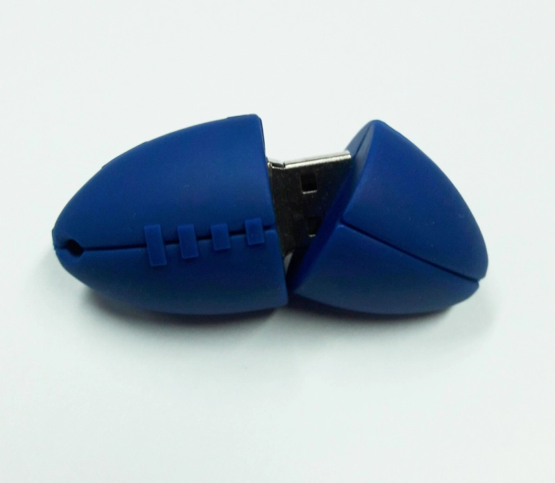 Memoria USB en PVC 3D diseño Pelota de Futbol Americano