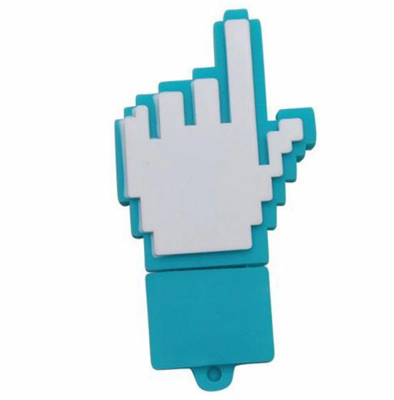 Memoria USB en PVC 2D diseño Mano