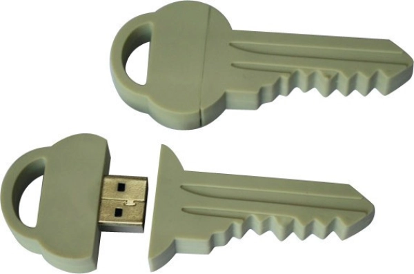 Memoria USB en PVC 2D diseño Llave