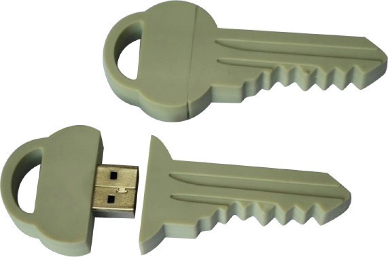 Memoria USB en PVC 2D diseño Llave