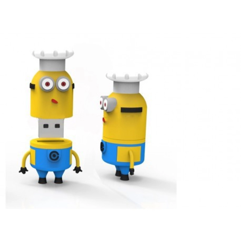 Memoria USB en PVC 3D diseño Minion