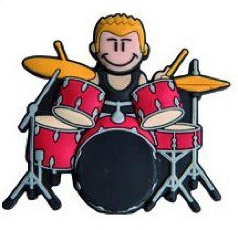 Memoria USB en PVC 2D diseño Baterista