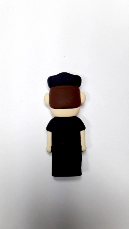 Memoria USB en PVC 2D diseño Policia