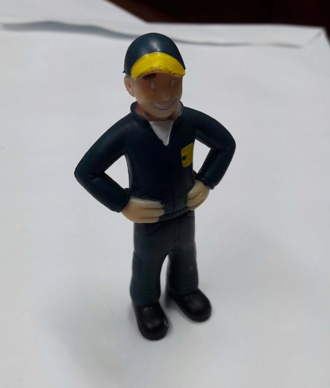 Memoria USB en PVC 3D diseño Bombero