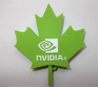 Memoria USB en PVC 2D diseño hoja