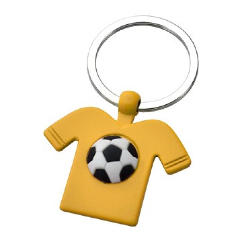 Llavero Metalico Camiseta con balon.