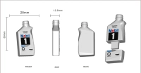 Memoria USB PVC 2D diseño Tarro de Aceite