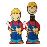 Memoria USB en PVC 2D diseño Arquitecto