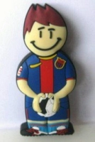 Memoria USB en PVC 2D diseño Futbolista