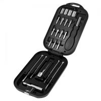 Set de Herramientas Optimus, en ABS, de 18 x 10.5 x 4 cm, con 21 piezas