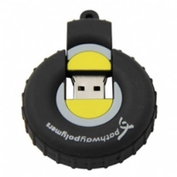 Memoria USB en PVC 2D diseño Llanta