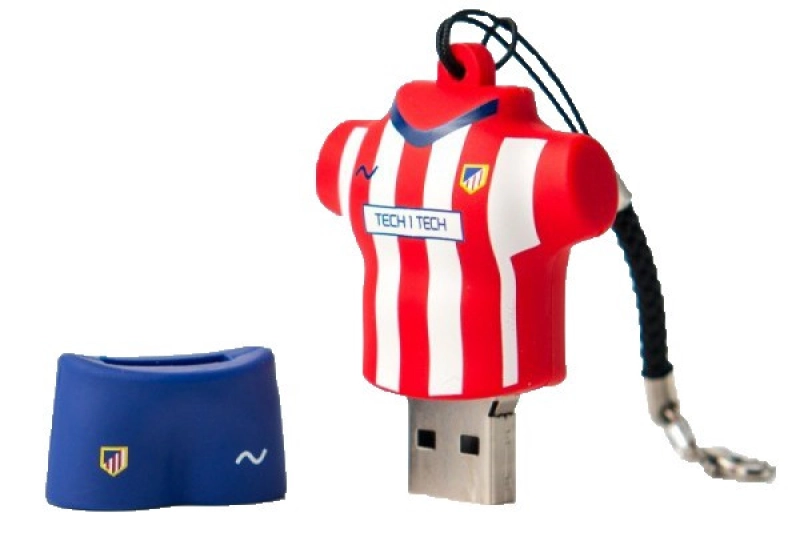 Memoria USB en PVC 2D diseño Uniforme de Fútbol
