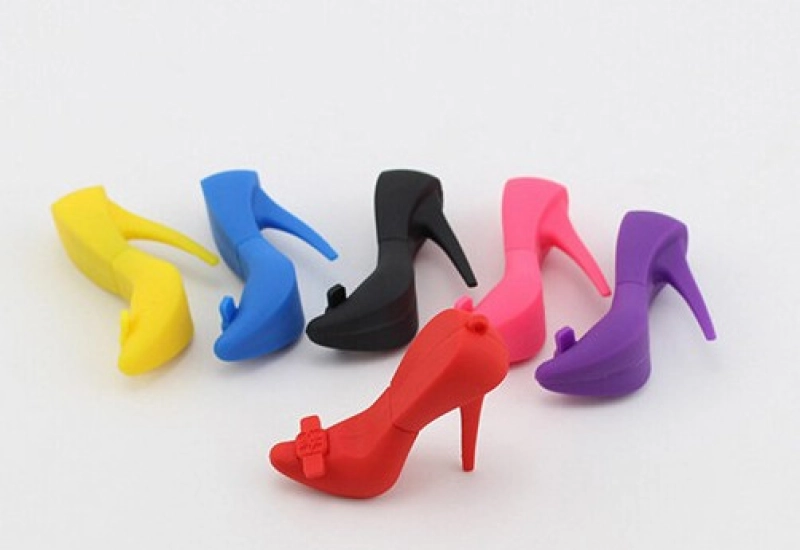 Memoria USB PVC 3D diseño Zapato de Tacon Alto