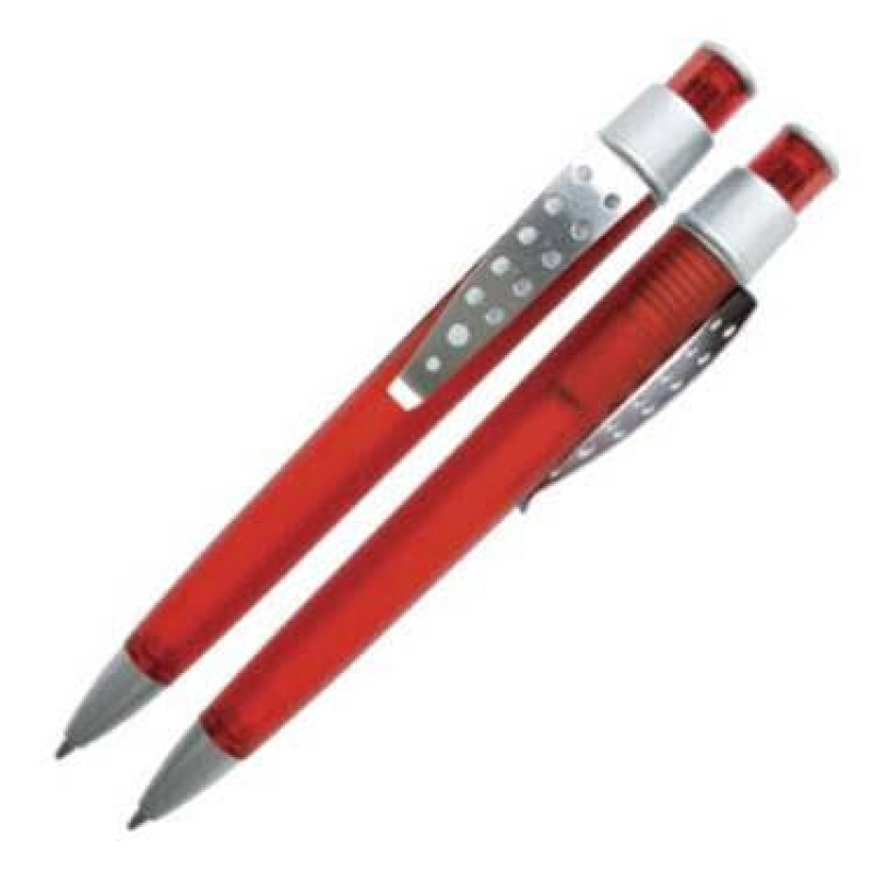 Boligrafo Williams, plastico, con clip metalico