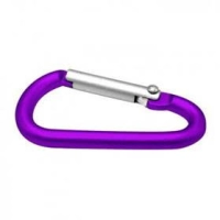 Llavero metalico clip, de 3.7 x 6.7 cmts