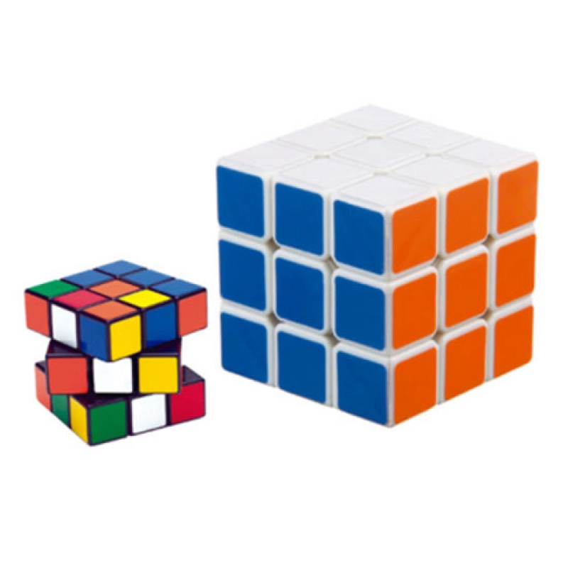 Cubo Rubik Antistress en plastico ABS, de 5.7 cmts.
