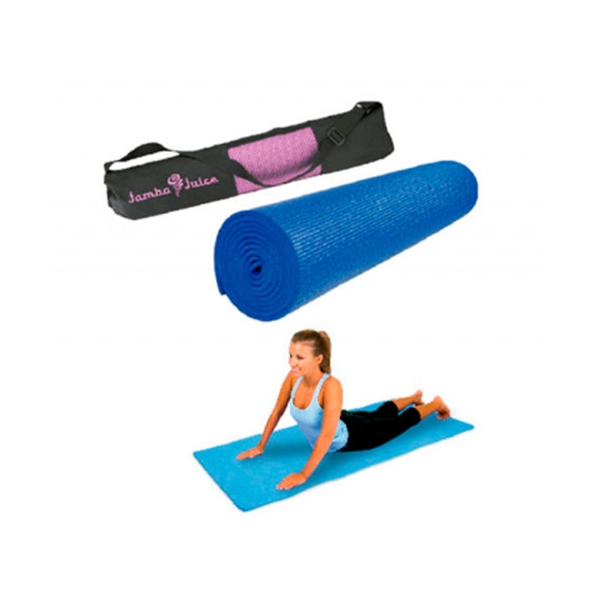 Tapete para Yoga, con estuche, en NBR 1 cmt, de 61 x 183 cmts