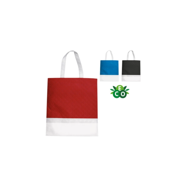 Bolsa Toledo en tela Kambral, doble tono, de 33 x 38 cmts