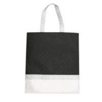 Bolsa Toledo en tela Kambral,  doble tono, de 33 x 38 cmts