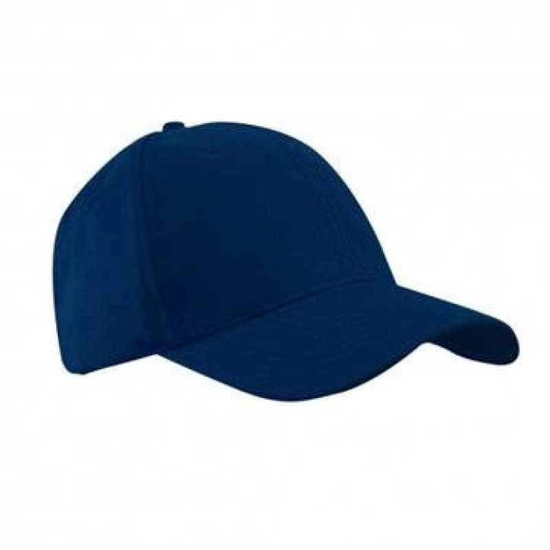 Gorra Riverdale, en tela drill con boton forrado y 6 costuras en la visera
