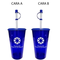 Vaso Pitillo de 32 onzas, 946 ml, 25 x 10.7 cmts