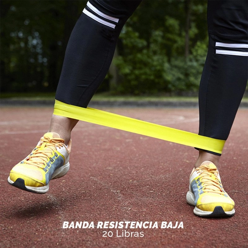 Set Bandas Fit, 5 piezas elasticas