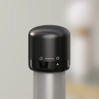 Tapon de Vino Merlot, con cierre de seguridad y al vacio, 4 x 3.9 cmts