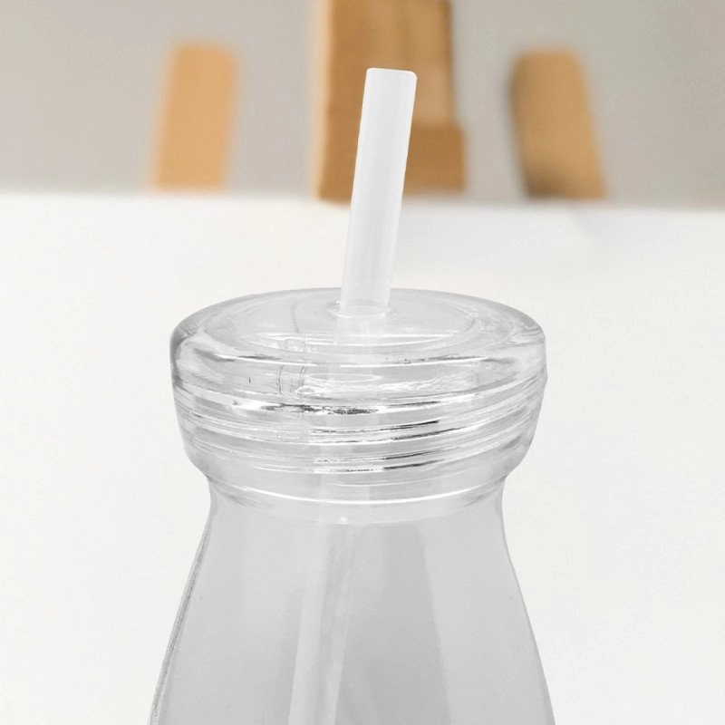 Vaso Pitillo Eleven, plastico, libre de BPA, 500 ml, 19.5 x 6.5 cmts